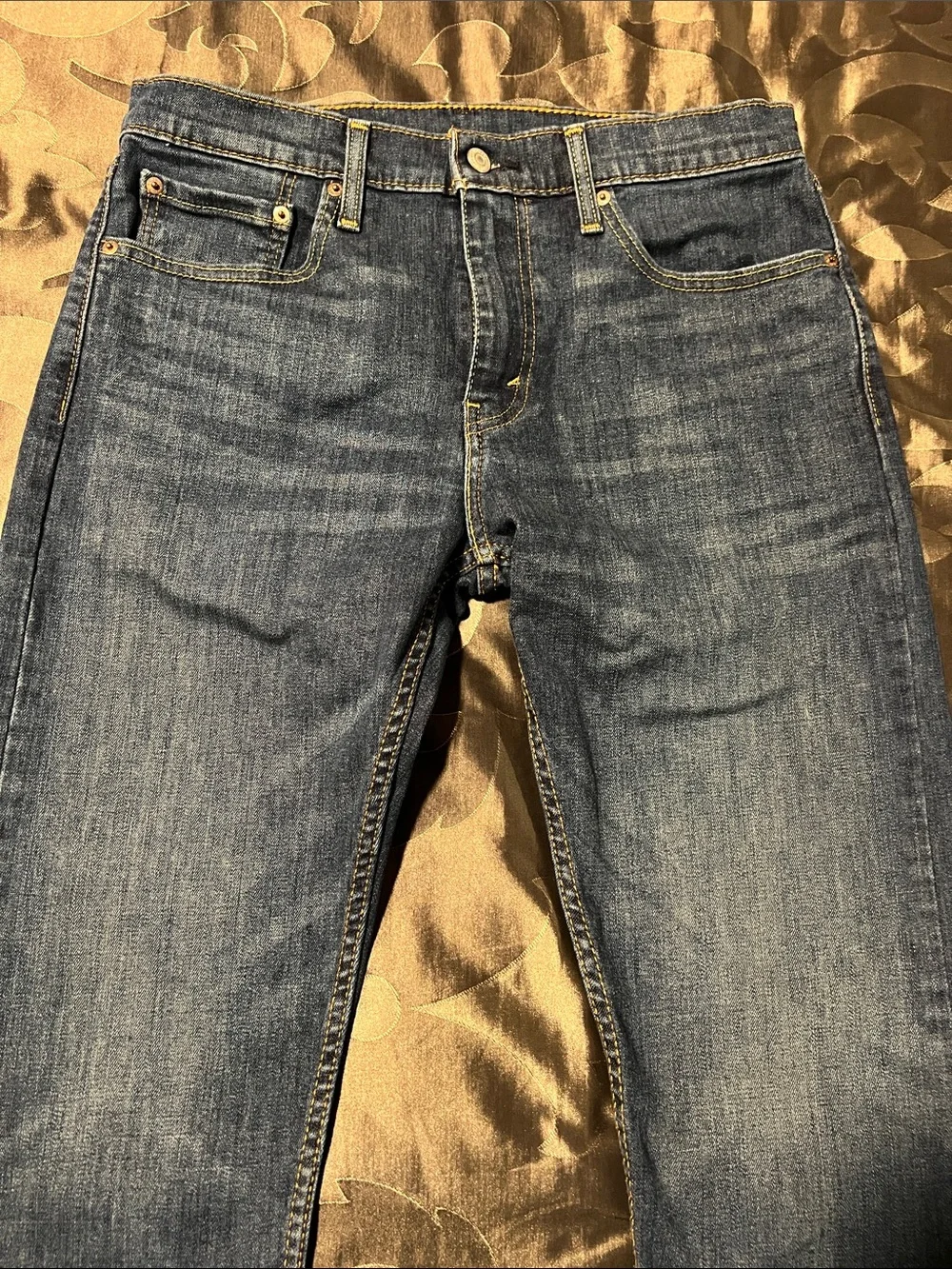Levi's 512 Men's Slim Taper Medium Dark Wash Blue Denim Jeans 32x32